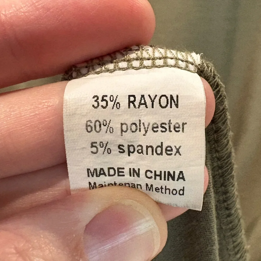 Anrabess Sleeveless Maxi Sundress in Olive - Picture 6 of 6